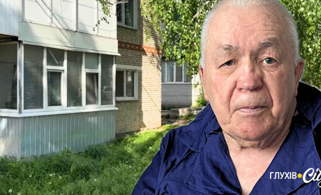 Посікло уламками на балконі: троє пенсіонерів постраждали внаслідок атаки дрона по Глухову