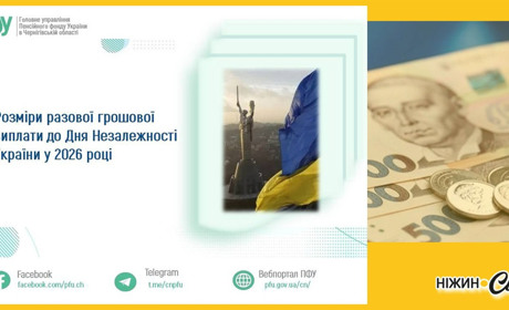 Розміри разової грошової виплати до Дня Незалежності України у 2026 році
