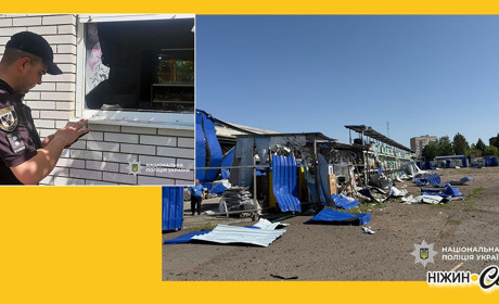Поліція працює на місці російського удару по Прилуках: є загиблі та поранені