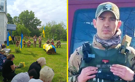 На Переяславщині з почестями попрощалися з Героєм 33-річним Вадимом Бурченком