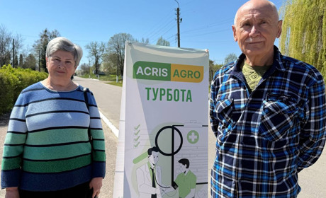 Компанія «Акріс Агро» організувала виїзні медичні огляди для мешканців Томашівки