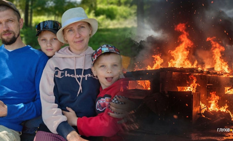 15 років життя згоріли за хвилини: історія родини з Глухова, чий дім ущент знищив російський дрон