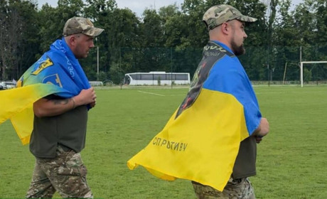 ФК «Куп’янськ» зіграв із «Колосом»: сержант із Куп’янщиини відкрив матч Чемпіонату області