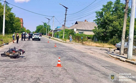 ДТП у Первомайську: загинув водій мотоцикла