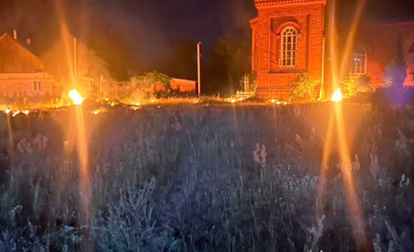 Ворожий безпілотник поцілив по Свято-Вознесенському храму в Корюківці