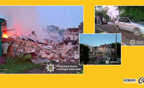 Поліція документує наслідки ворожої атаки на Чернігівщині: є постраждалі