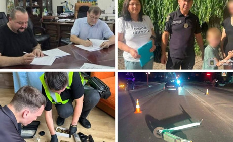 У сусідів: 500 робочих місць, почесне звання, знайдений хлопчик та ДТП із підлітками