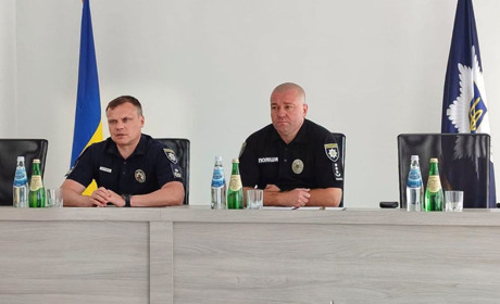 На Фастівщині представили нового очільника районної поліції Олександра Беззубенка