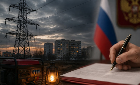 На ТОТ Херсонщині знову опублікували указ про режим техногенної надзвичайної ситуації