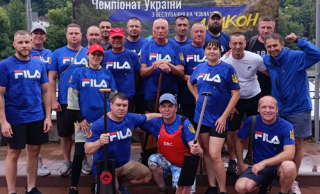 «Драгонбот Ветеран Переяслав» дебютували на Чемпіонаті України з веслування на човнах «Дракон»
