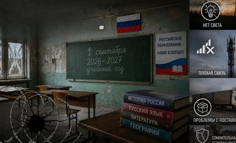 Робота шкіл на ТОТ Херсонщини під питанням: окупанти скаржаться на відсутність світла, зв’язку