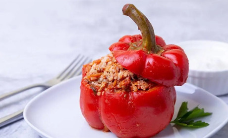 Фарширований перець з фаршем і рисом: покроковий рецепт