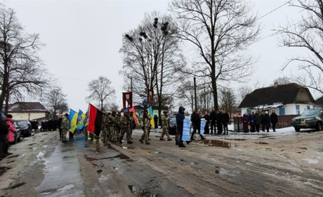У Великих Цепцевичах попрощались з офіцером-розвідником, вчителем, тренером