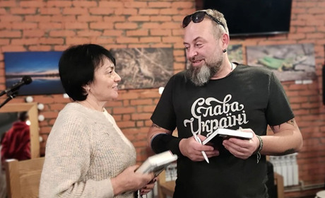 Руслан Горовий про війну, книги й Україну: як пройшла зустріч у Первомайську