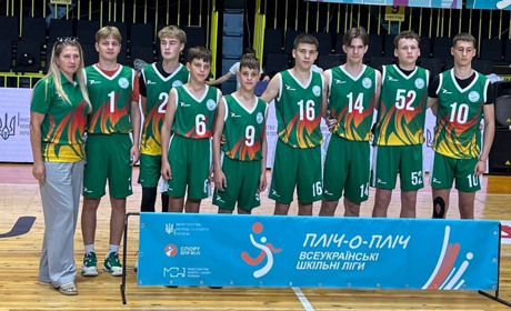 Команда барських баскетболістів перемогла у першій грі Всеукраїнського етапу "Пліч-о-пліч"