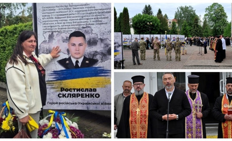 У Богородчанській громаді вшанували Героїв: на Алеї Слави з’явилася світлина Ростислава Скляренка