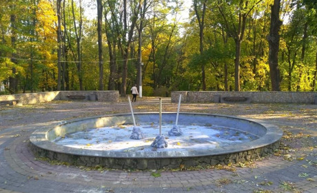 Фонтан в Кагарлицькому парку запрацює вже аж весною