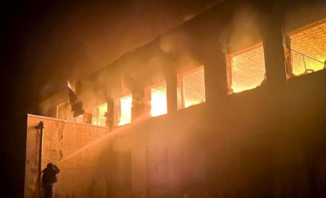 На Куп’янщині внаслідок удару БпЛА загорівся будинок культури