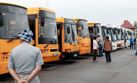 Пасажирські автобуси передали на Закарпаття. Частину з них спрямують на деокуповані території