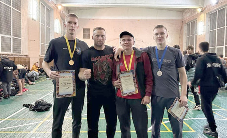 Глухівський студент виборов «срібло» чемпіонату Сумської області з козацького двобою