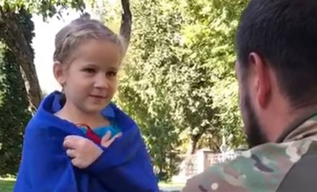 Глухівські школярі разом із воїнами записали зворушливе відео до Дня захисників і захисниць