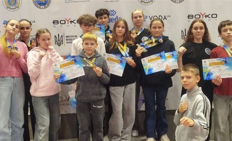 Переяславські "Акулята" здобули 22 медалі на Кубку України з Таеквон-до в Бучі