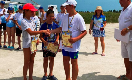 На Арабатській Стрілці відбувся Чемпіонат Херсонської області з плавання на відкритій воді