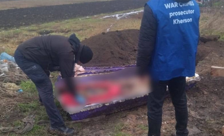 На Херсонщині виявили нові поховання цивільних, які загинули від рук окупантів