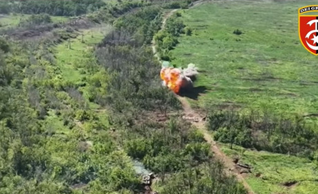 Вибуховий сюрприз від бійців "тридцятки": відео
