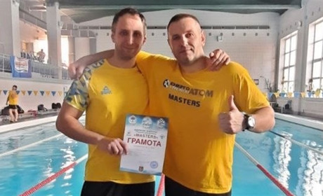Спортсмени Хмельницької АЕС - призери відкритого чемпіонату міста Тернополя та області з плавання