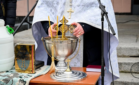 На Кагарличчині вперше святкували Водохреще за новоюліанським календарем