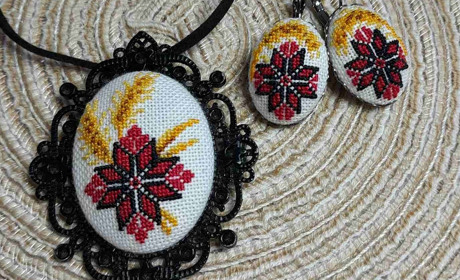 Весна, що оберігає: Первомайський краєзнавчий музей запрошує на виставку мікровишивки Наталії Білоус