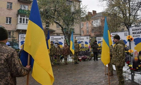 10 річниця Революції Гідності: як у Звягелі відзначали День Гідності та Свободи