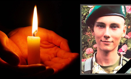 Миколаївська громада прощалась зі своїм земляком: загинув солдат, курсант Богдан Решетар