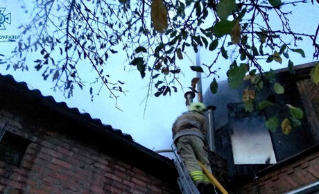 Вогнеборці ліквідували пожежу у приватному житловому секторі Звягеля
