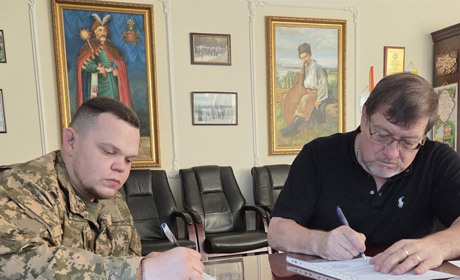 Славутська міська рада та 151 окрема механізована бригада підписали Меморандум про взаємодію