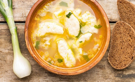Рецепт дня: суп з галушками
