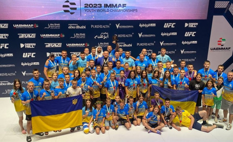 Юнацька збірна України з MMA посіла перше місце на чемпіонаті світу в Абу-Дабі