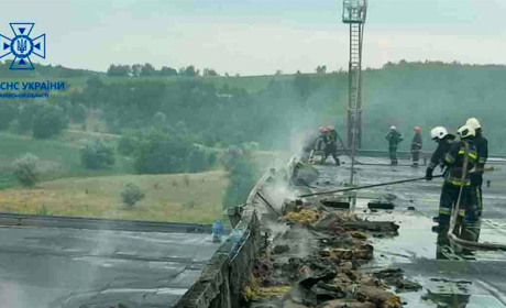 Пожежа в Кузьминцях: горіло промислове підприємство
