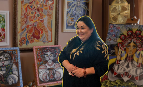 «Її фарби кричать, що життя триває»: у Сарнах презентували виставку мисткині Валентини Баранової