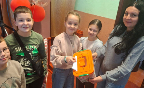 Гімназія №9 зібрала понад 11 тисяч гривень на підтримку проєкту "КОтОпарк"