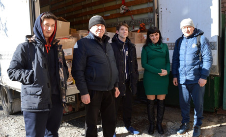 Земляк Мар’яни Волошин допоміг доправити гуманітарну допомогу з країн Європи до Переяслава