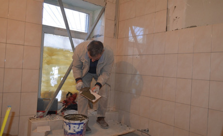 В Біляївській першій школі ремонтують приміщення