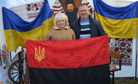 Гастролі в АТО: «На передову їхати не боялася, бо життя довіряла надійним захисникам»