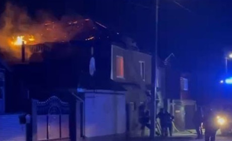 В окупованому Бердянську сталася пожежа в мікрорайоні Слобідка