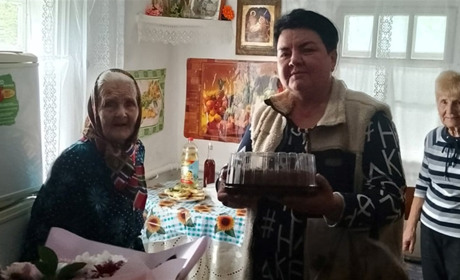 100-літній ювілей відсвяткувала жителька Старокостянтинівської громади