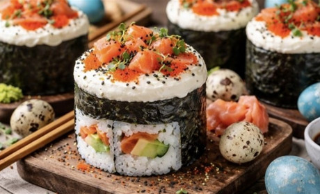 Суші-паска: трендовий рецепт для тих, кому подобається експериментувати