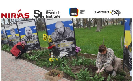 Весняна толока пам’яті: у Дмитрівській громаді впорядкували місця вшанування полеглих захисників