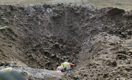 Три фугасні бомби - на селище Перемога. Люди дивом не постраждали