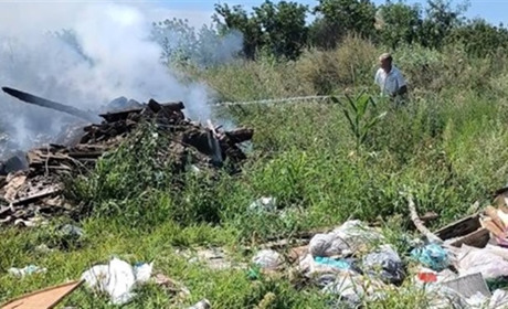 Знову пожежі на сміттєзвалищі біля Кіцманя